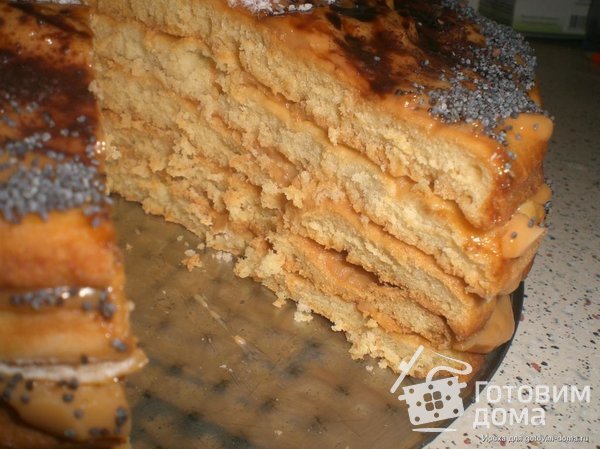 Торт &quot;К чаю&quot; (на рассоле) фото к рецепту 1