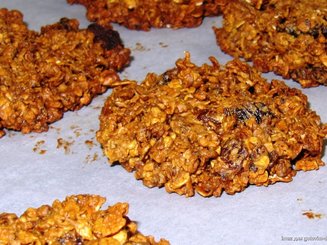 Карамелизированное овсяное печенье