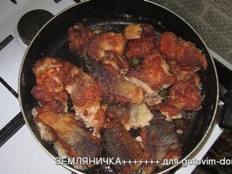 Рыба жареная в майонезе "Сочная"