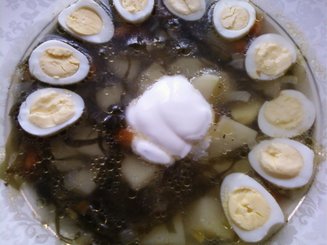 Щи зелёные с морской капустой "Дальневосточные"