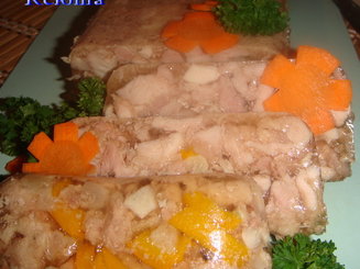 Зельц из куриных окорочков