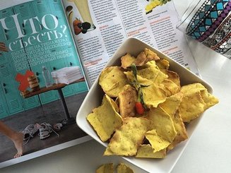 Кукурузные чипсы "Начос"