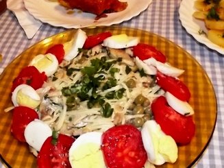 Салат "Невесткина загадка"