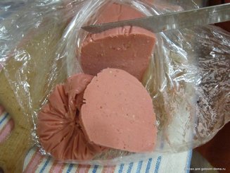 Постная "колбаса"из бобовых