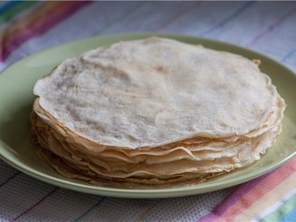 Заварные блины на кефире