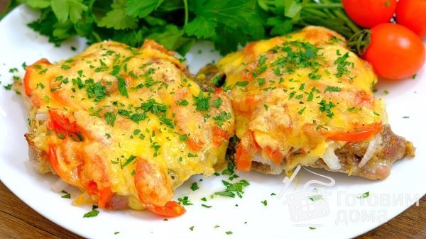 Сочное мясо под шубкой фото к рецепту 6