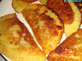 Оригинальные пирожки (творожное тесто)