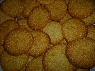 Кунжутное печенье