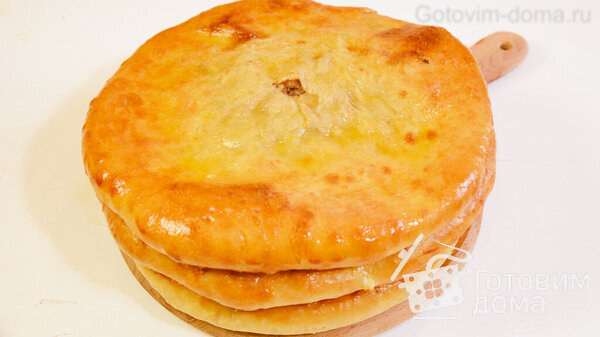 Фыдджын (осетинские пироги с мясом) фото к рецепту 12