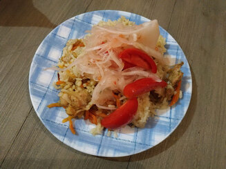 Шакароб по-фергански (салат к плову)
