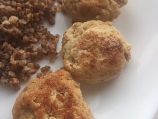 Куриные котлеты с яблоком