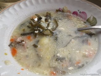 Щи зелёные с морской капустой "Дальневосточные"