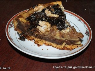 Творожный пирог "Тигровый"