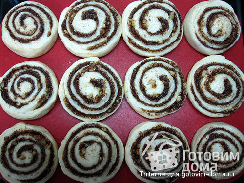 Синнамон Роллс - Американские булочки с корицей фото к рецепту 4