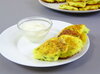 Сырники с картофельным пюре и луком