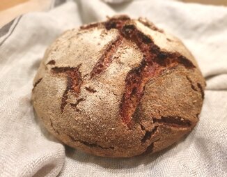 Финский ржаной хлеб на закваске