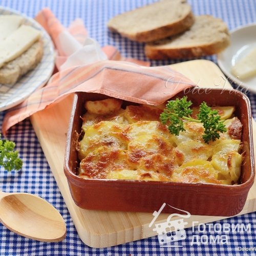 Pan Haggerty - Картофель, запечённый с сыром и луком