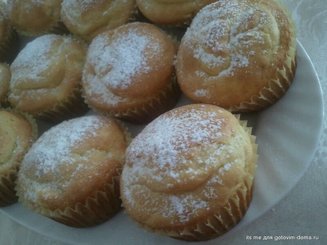 Яблочные маффины с овсяной посыпкой