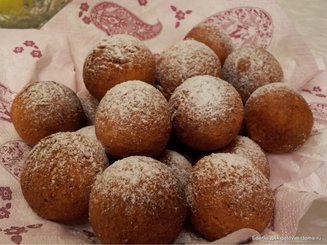 Творожные пончики