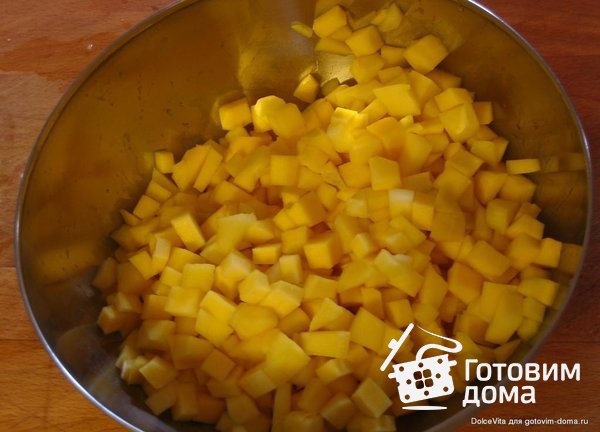 Миндальные корзиночки с манго и лесными ягодами фото к рецепту 2