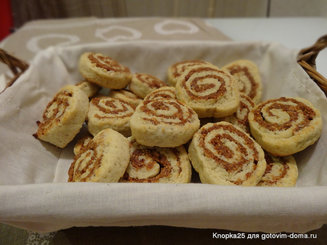 Песочные улитки с начинкой