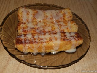 Манные ломтики в панировке = Гриссики (Grießschnitten)