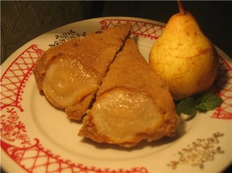 Кофейно-грушевый пирог