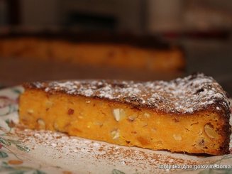 Torta di Zucca, итальянский тыквенный пирог