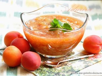 Десертный соус из ревеня