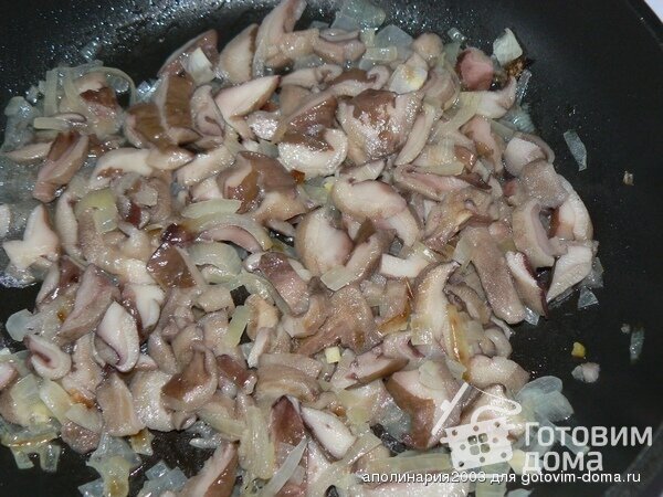 Кулебяка с ливером и грибами фото к рецепту 2