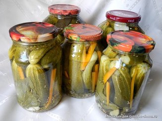 "Детские" маринованные огурчики