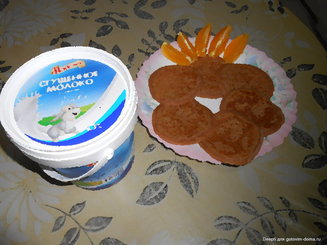Шоколадные панкейки
