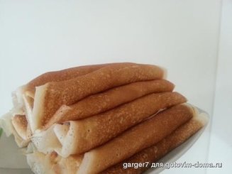 Тонкие блины на кефире