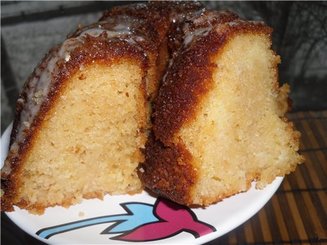 Лимонно-медовый кекс