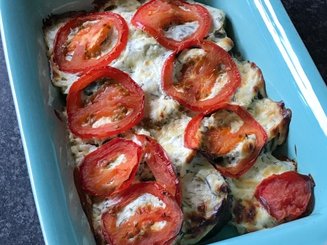 Кабачки с сыром и чесноком в духовке