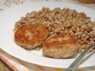 Куриные котлеты с творогом