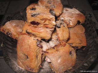Рождественское  немецкое печенье "Mini-Stollen"