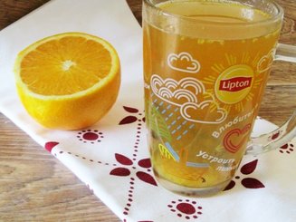 Чай с апельсином и мятой  «Зимний»