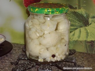 Цветная капуста солёная