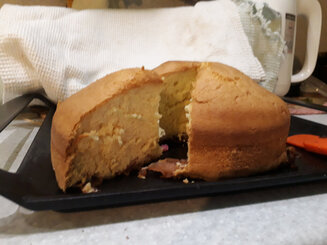 Шарлотка с яблоками