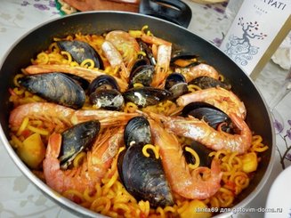 Фидеувада по-Валенсиански (Fideuada Valenciana)