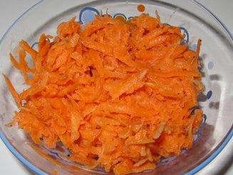 Салат из тертой моркови