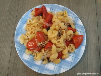 One Pan Pasta (паста и соус в одной сковороде)