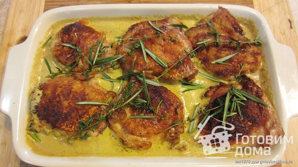 Куриные бедра под соусом Пири-пири фото к рецепту 9