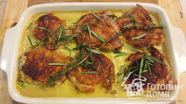 Куриные бедра под соусом Пири-пири фото к рецепту 9