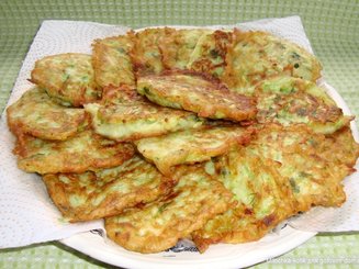 Оладьи из кабачков