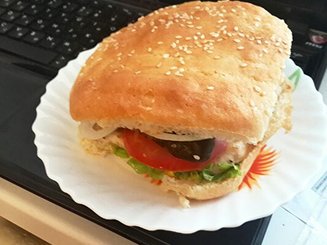 Булочки для гамбургеров усовершенствованные