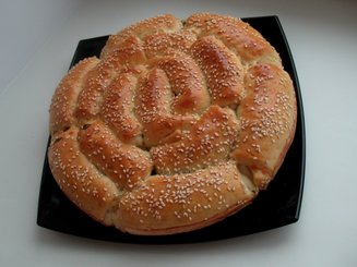 Хлеб с пармезаном и итальянскими травами