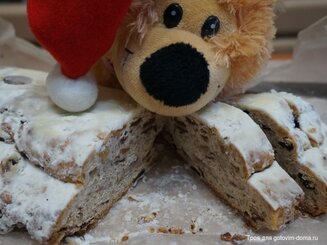 Творожный штоллен - Quarkstollen от Dr.Oetker