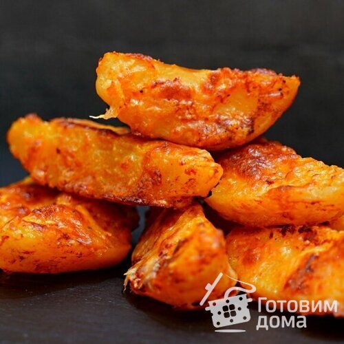 Картошка, запеченная в духовке с сыром